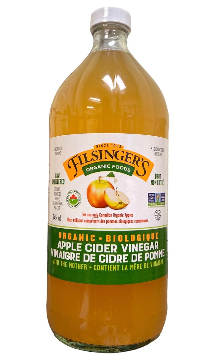 Filsinger's Organic Foods Organic Apple Cider Vinegar 945ml
