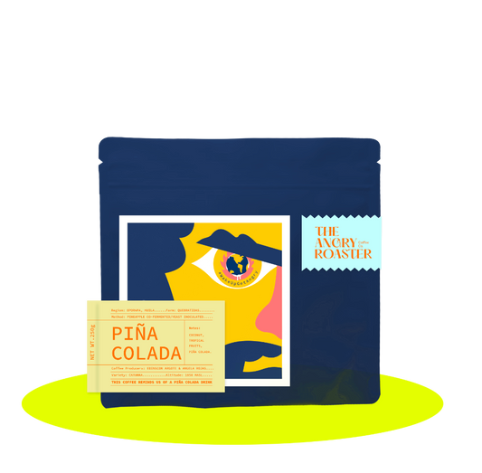 The Angry Roaster Piña Colada Colombia 250g coffee bag