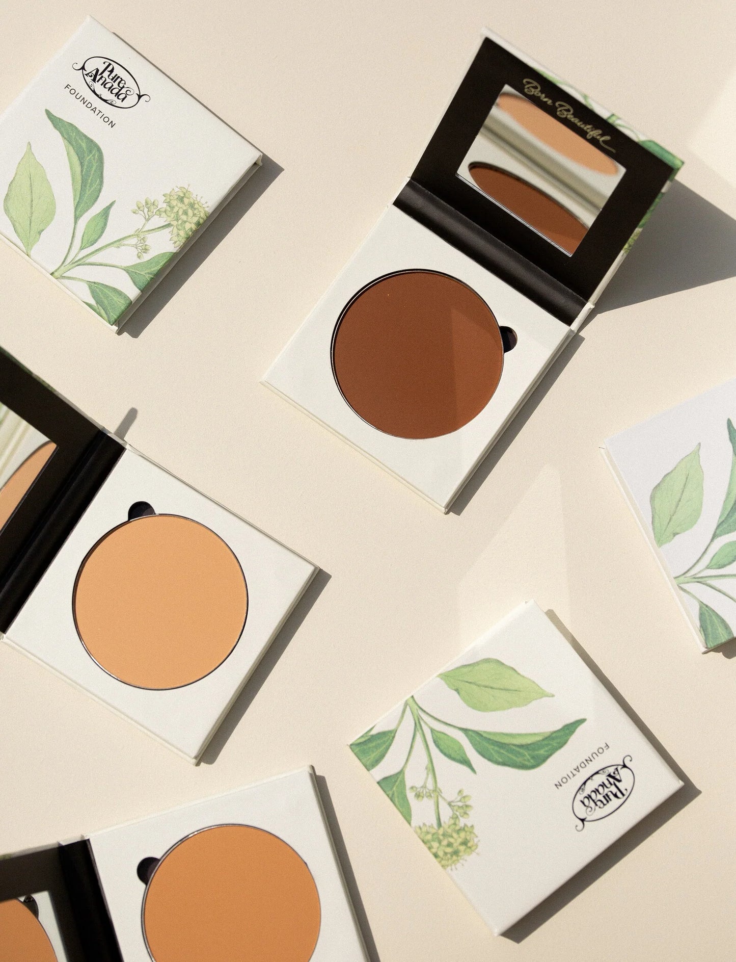 Pure Anada Pressed Sheer Matte Foundation - Very Fair 16g