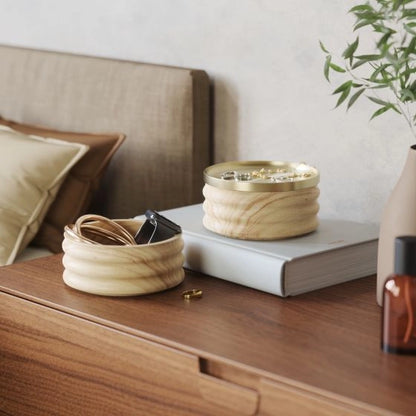 Umbra Tesora Natural Wood Storage Box