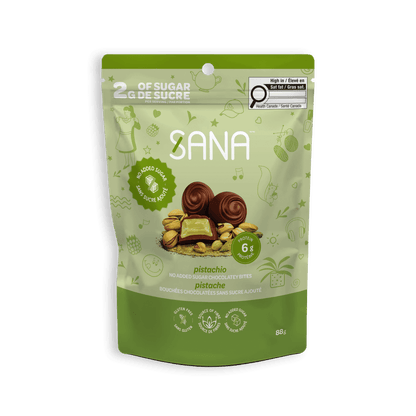 Sana Crunchy Milk Chocolaty Pistachio bites 88g