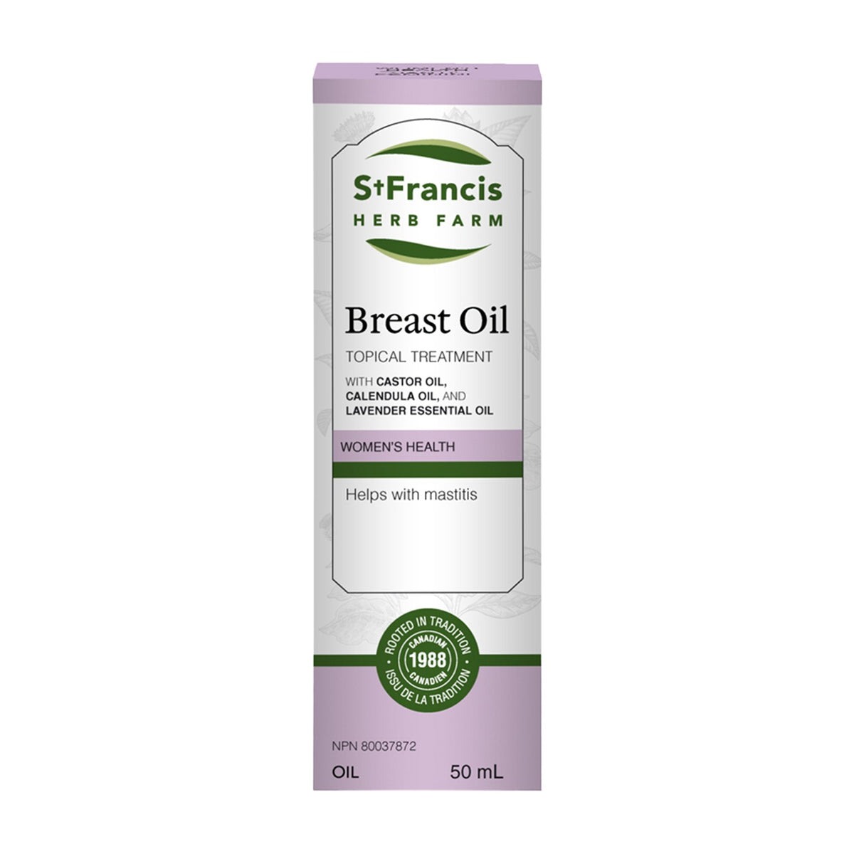 St. Francis Herb Farm Breast Oil 50 mL