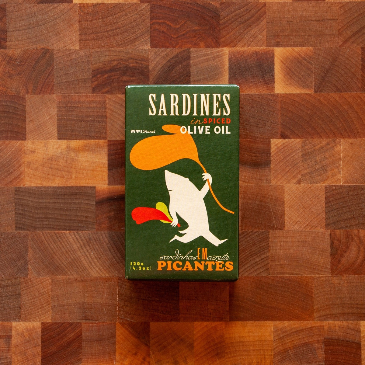 Ati Manel Sardines in Spiced Olive Oil 120g