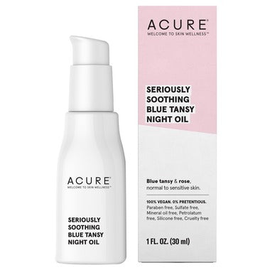 ✅ Acure Seriously Blue Tansy Night Oil