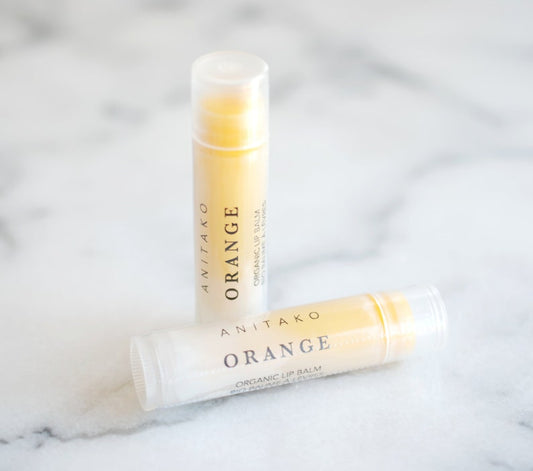 ✅ Anitako Orange Organic Lip Balm