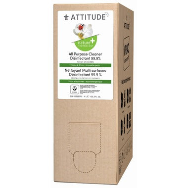 Attitude All Purpose Cleaner Disinfectant Thyme&Citrus 4L