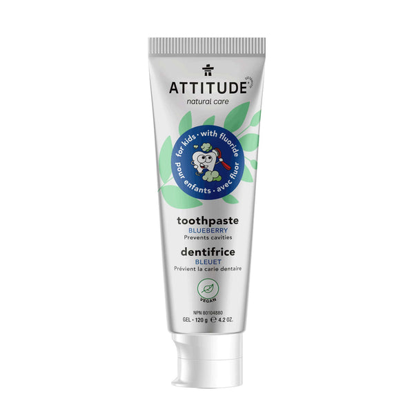 Attitude Kids Toothpaste Blueberry