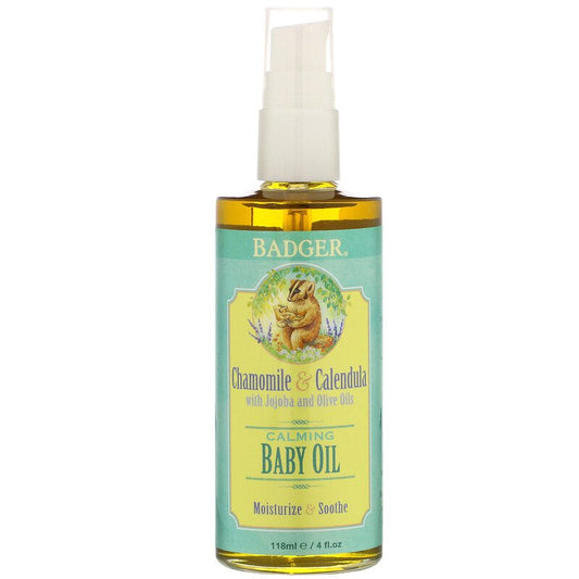 ✅ Badger Calming Baby Oil- 118ml