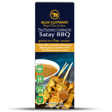 ✅ Blue Elephant Satay Cooking Set - 180g