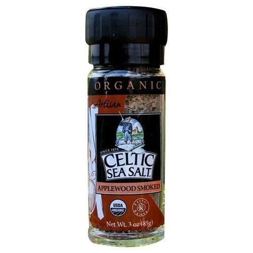 Celtic Sea Salt Organic Smoked Applewood Salt 85 grams