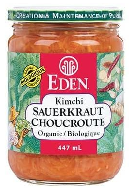 Eden Foods Organic Kimchi Sauerkraut 447 ml
