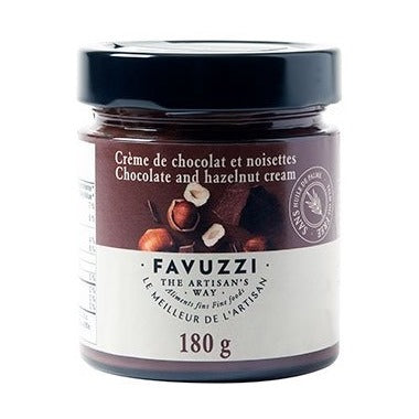 ✅ Favuzzi Chocolate & Hazelnut Cream 180g