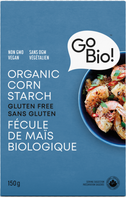 ✅ GoBio Organic Corn Starch