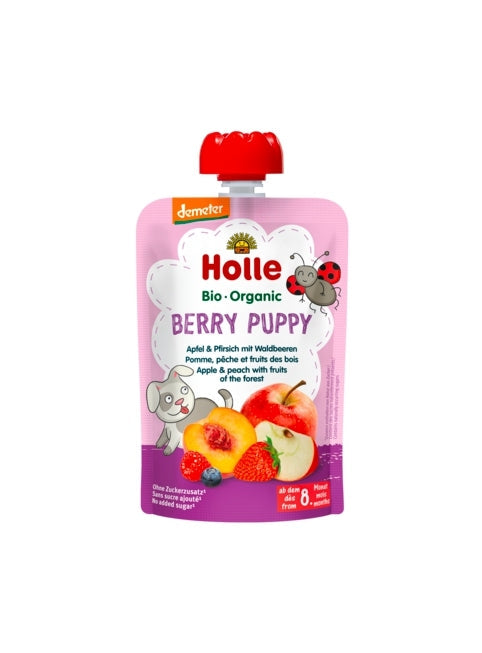 Holle - Organic Baby Food Pouch, Berry Puppy, 100g