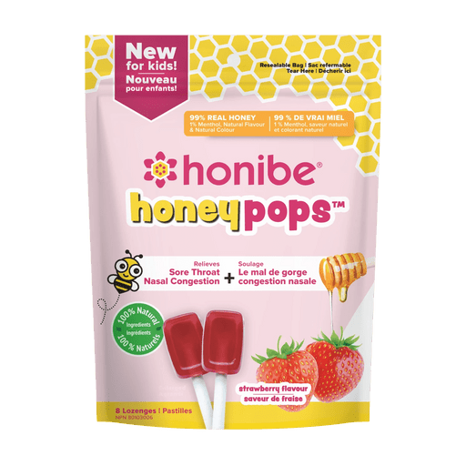 ✅⭐️ Honibe Strawberry Honey Pops