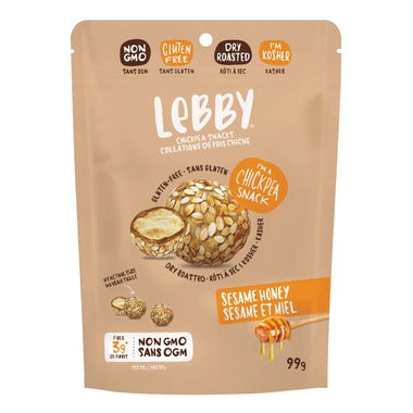 Lebby Gluten-Free Chickpea Bites Sesame Honey99g