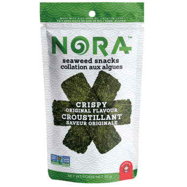 ✅ Nora Seaweed Snacks Crispy Original Flavour