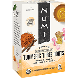 ✅Numi Organic Turmeric Three Roots