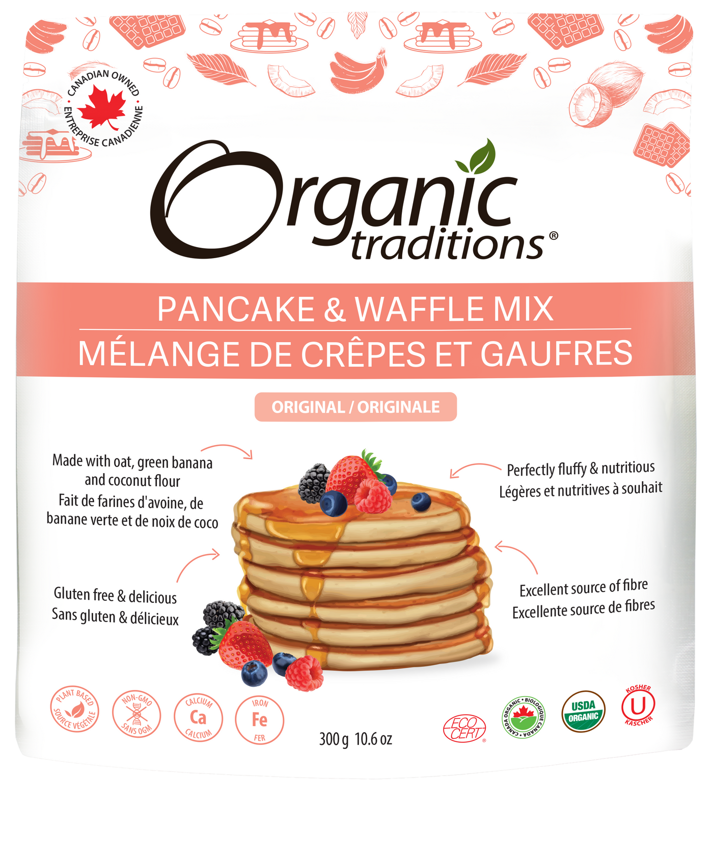 Organic Traditions Pancake & Waffle Original Mix