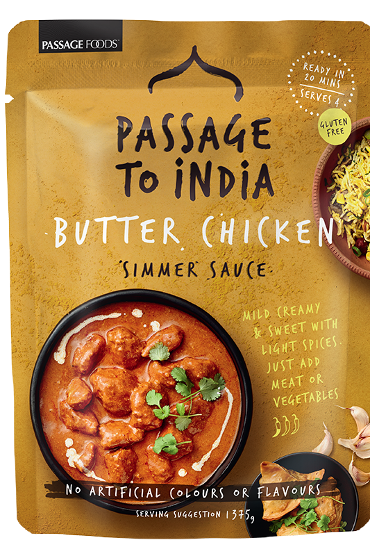 Passage Foods Butter Chicken Simmer Sauce - 375g