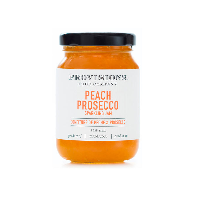 ✅ Provisions Food Company Peach Prosecco Sparking Jam 125ml