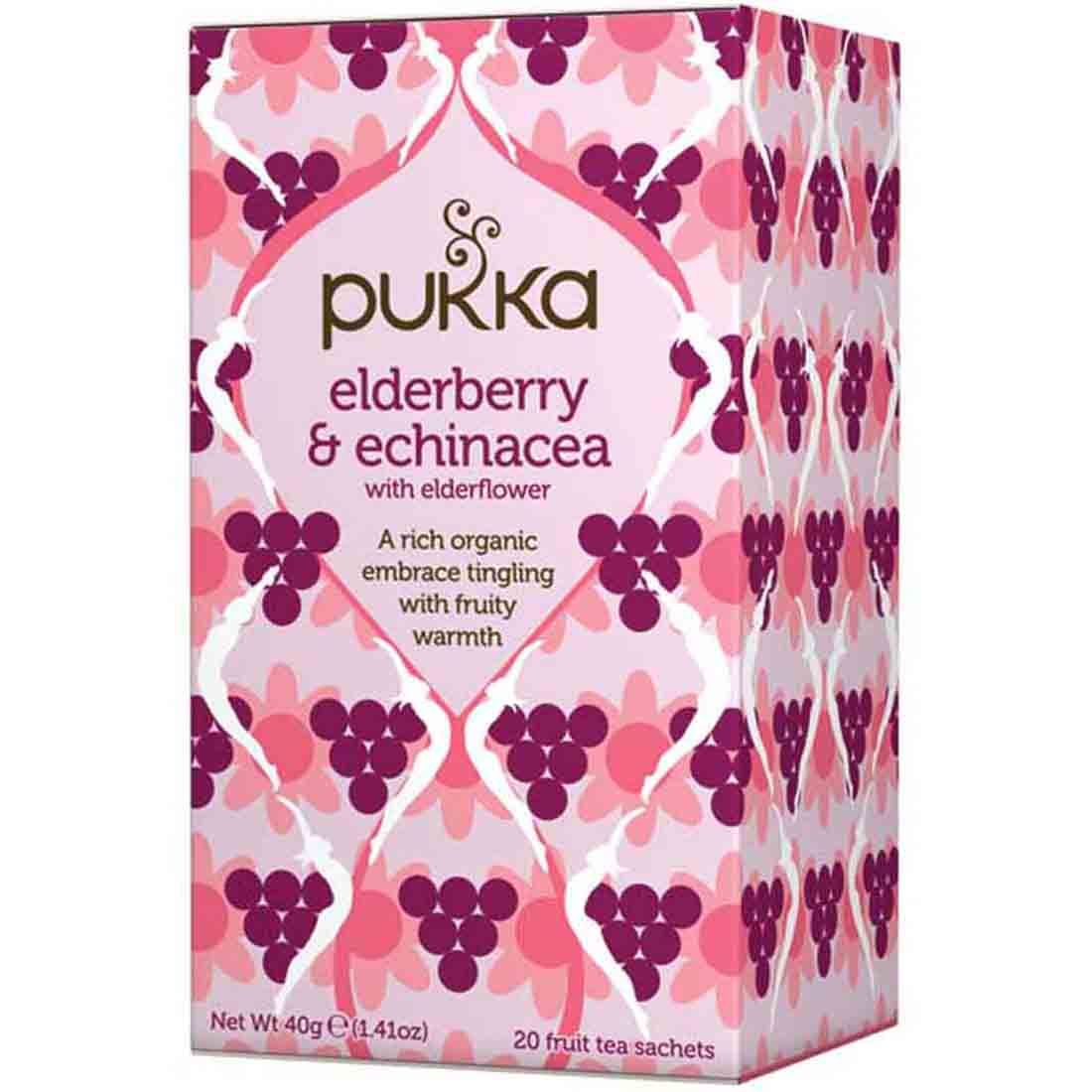 Pukka Elderberry & Echinacea 20 tea bags