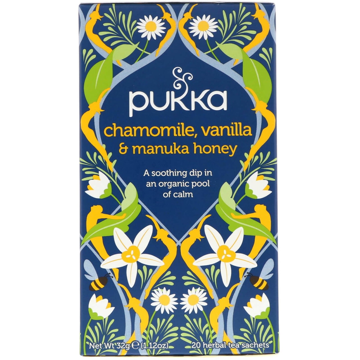 Pukka Organic Chamomile Vanilla Manuka Honey 20 bag
