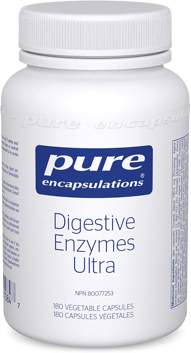 ✅ Pure Encapsulations Digestive Enzymes Ultra 180caps