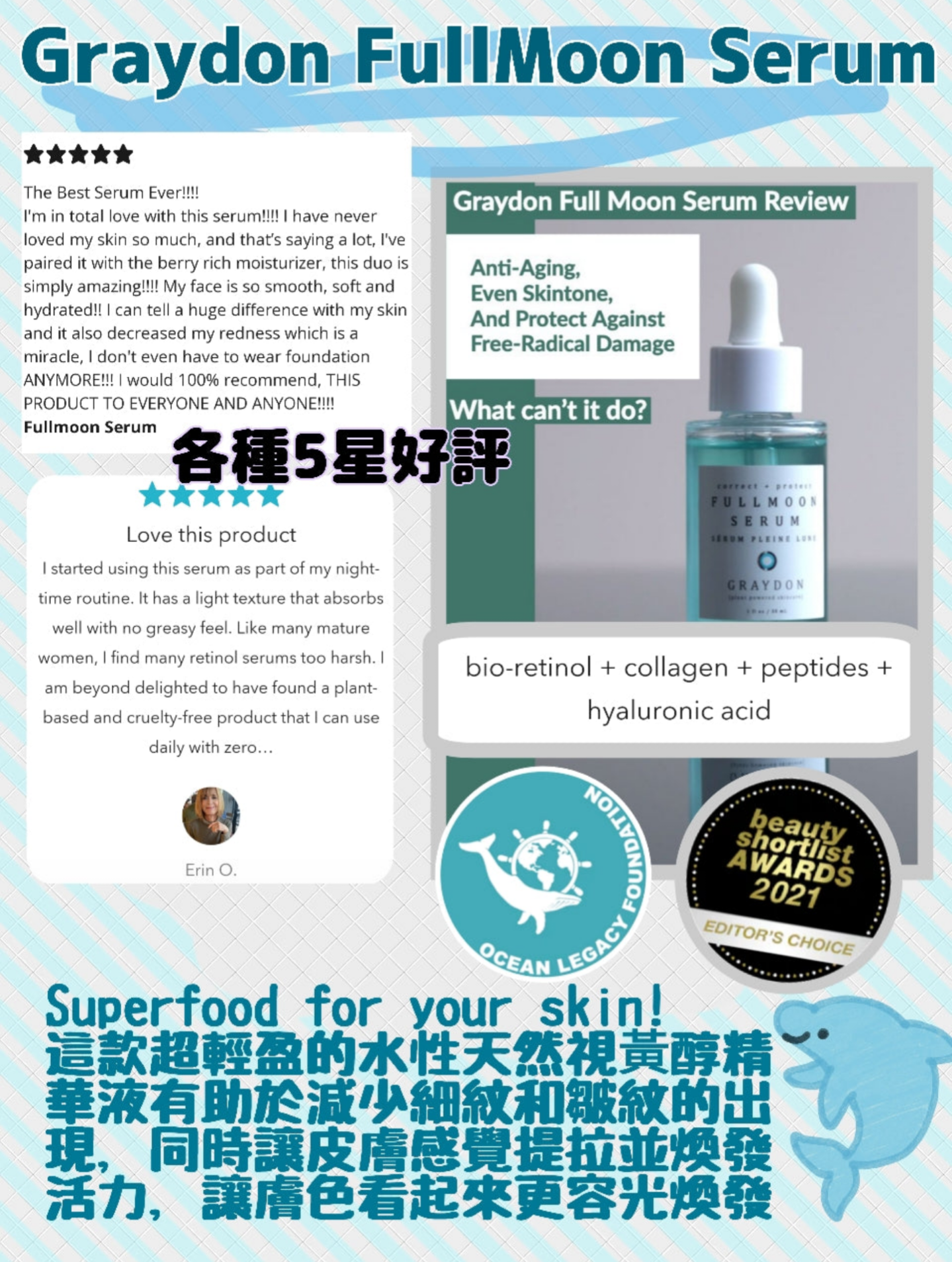 Graydon fullmoon Serum 10ml