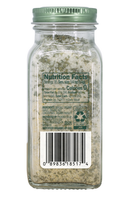 Simply Organic Garlic Salt 133g, additional product image