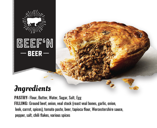 The Pie Commission Beef and Beer Pie