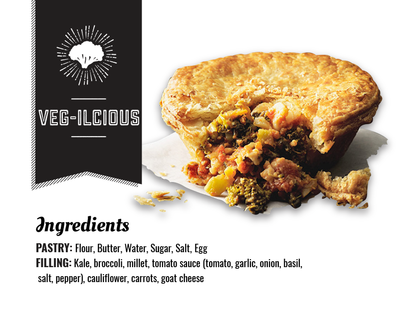 The Pie Commission Veg-ilcious