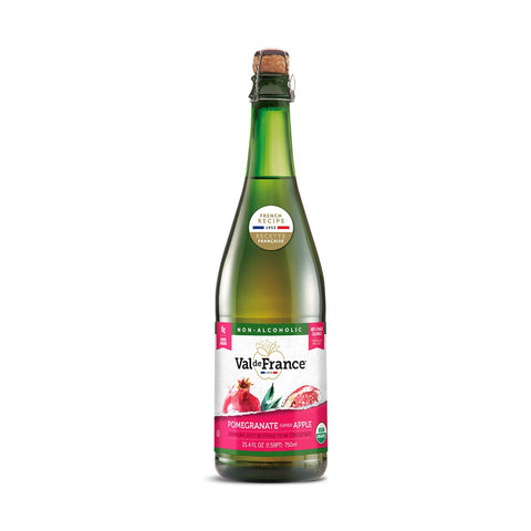 ✅ Val de France Pomegranate Organic Sparkling Juice - 750ml