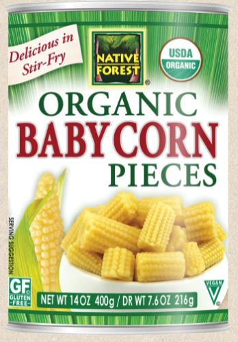 ✅ Native Forest Organic Baby Corn Pieces