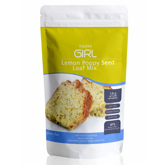 Farm Girl Lemon Poppy Seed Loaf Mix, 350g