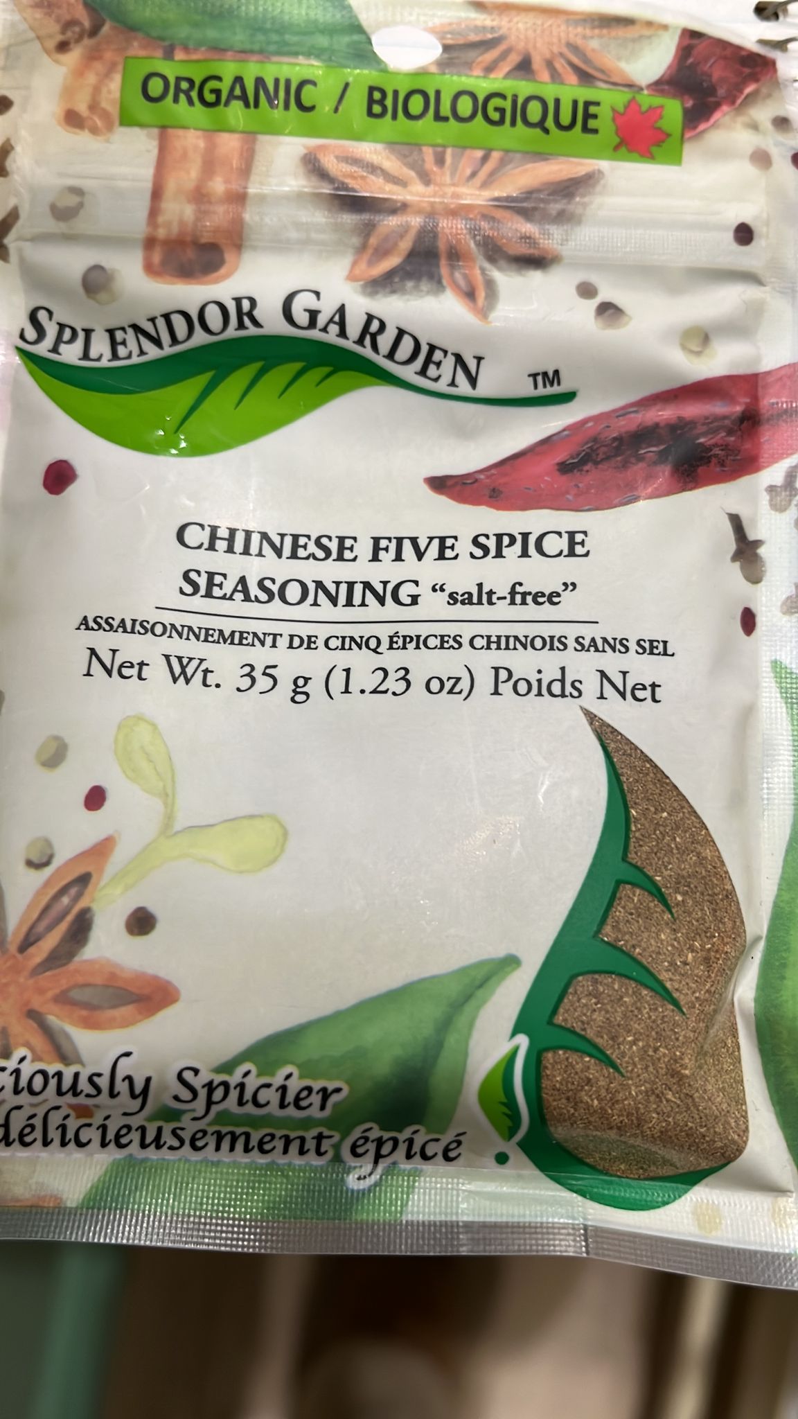 Splendor Garden Chinese Five Spice Seasoning
