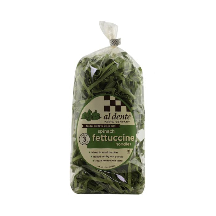 ✅🔥 Al Dente Spinach Fettuccine 341g