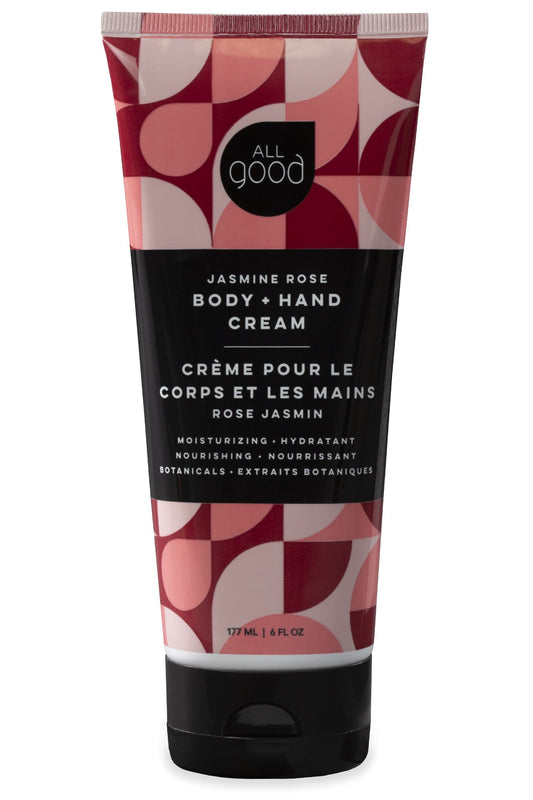 All Good Jasmine Rose Body & Hand Cream – 6 oz.