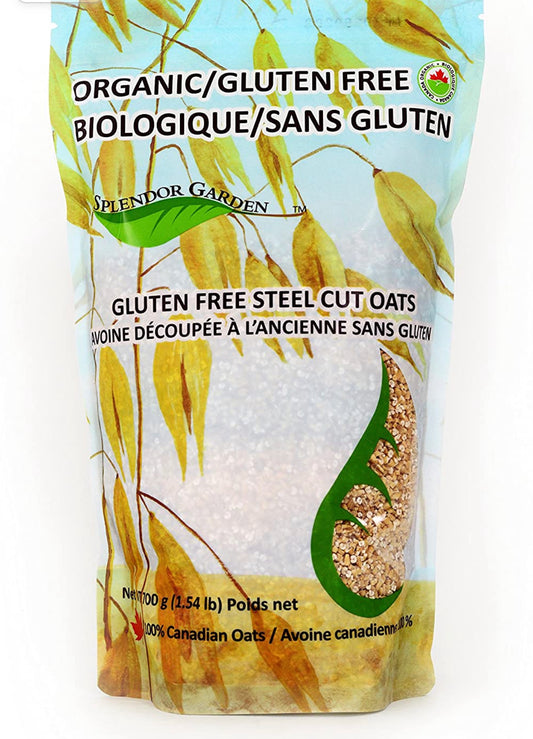 Splendor Garden Organic Steel Cut Oats