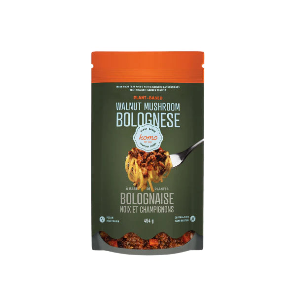 ✅⭐️ Komo Comfort Foods Walnut Mushroom Bolognese, 454g