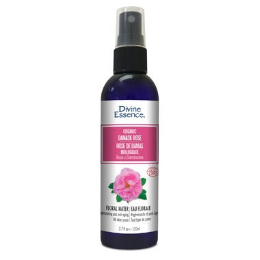 Divine Essence Organic Rose Floral Water 110mL