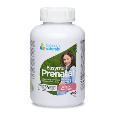 Platinum Naturals Easy Multi Prenatal 120 Softgels