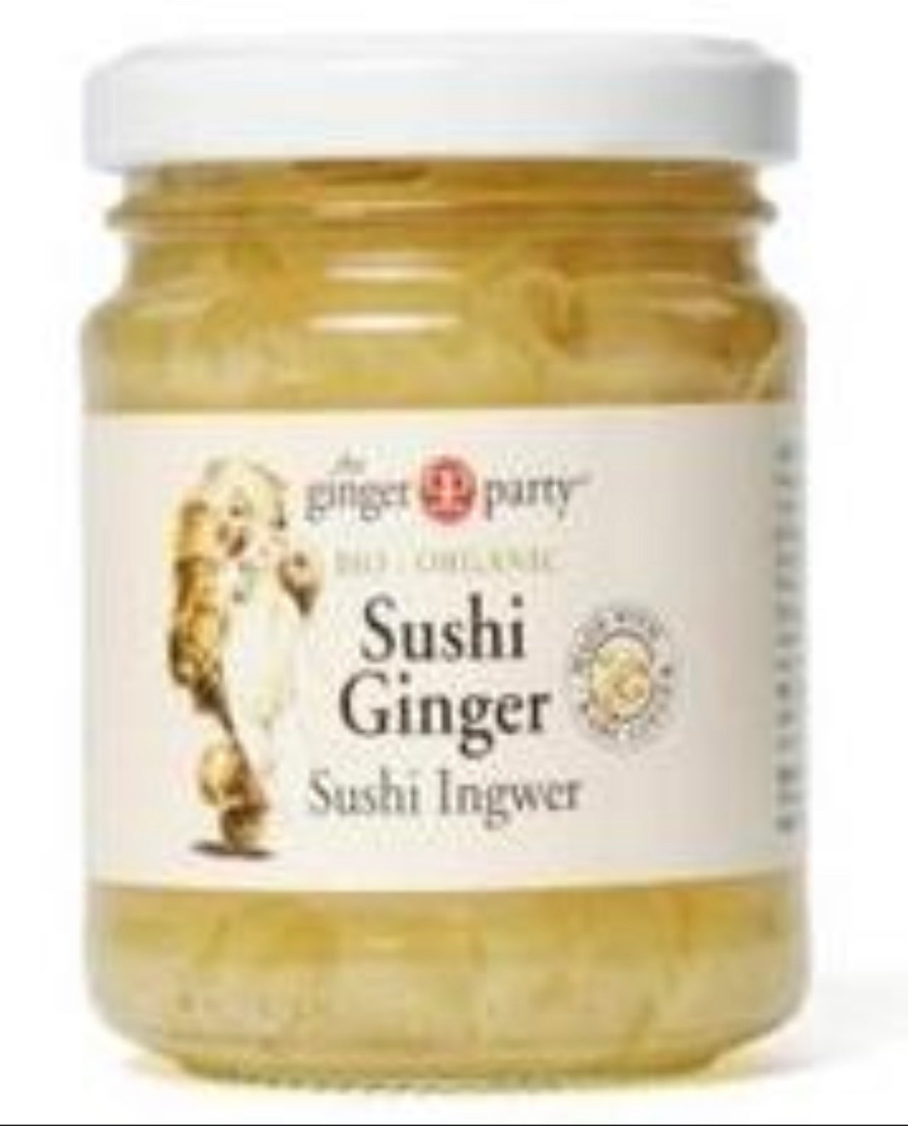 The Ginger People Organic Pickled Sushi Ginger 190g