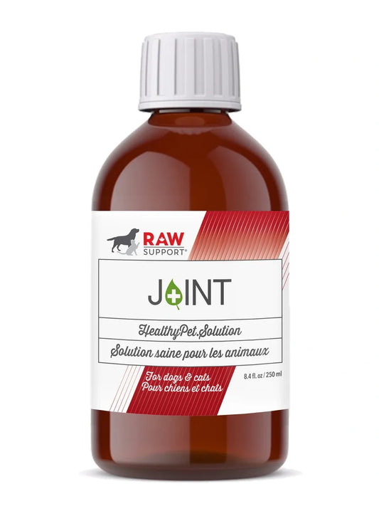 Raw Support J+INT - Glucosamine for Dogs & Cats - Joint Supplement 250ml
