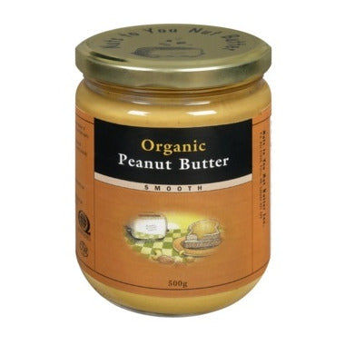 Nuts to You Organic Smooth Peanut Butter 500 g