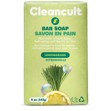✅Cleancult Bar Soap Lemongrass 143 g