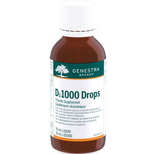 Genestra D3 1000 Drops 30ml