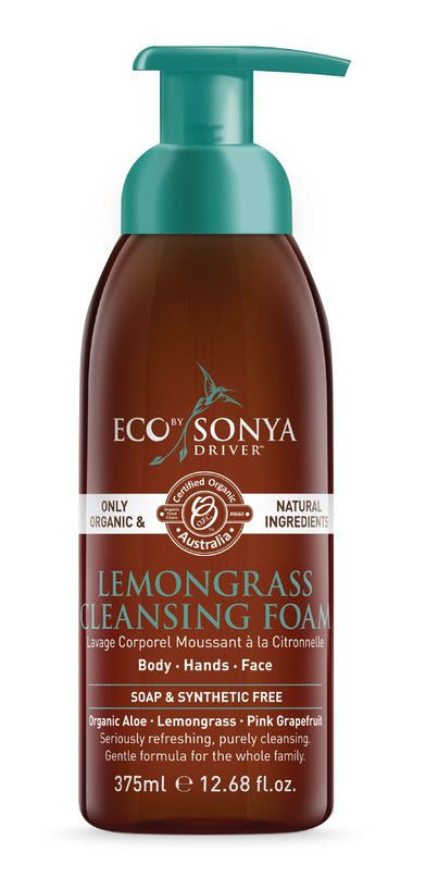 ✅Eco By Sonya Driver Lemongrass Cleansing Foam 375 ml
