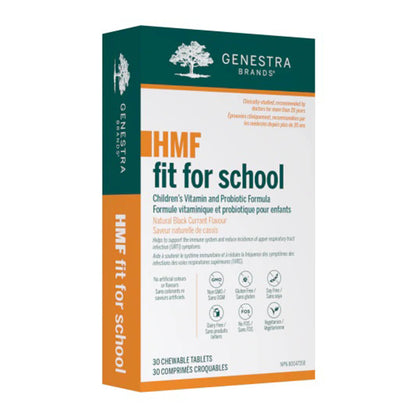 Genestra HMF Probiotic Fit for School 30 chewable tablets