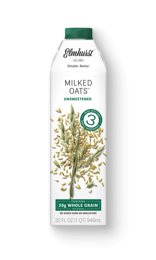 Elmhurst Unsweetened Oat Milk